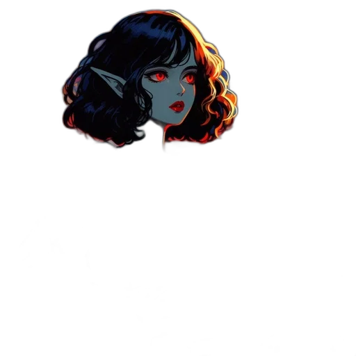 face, hair, creature, mask transparent PNG cut-out