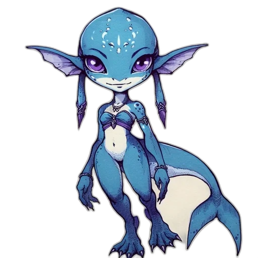 dragon, creature, staff, animal transparent PNG cut-out