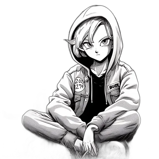 jacket, face, creature, mask transparent PNG cut-out