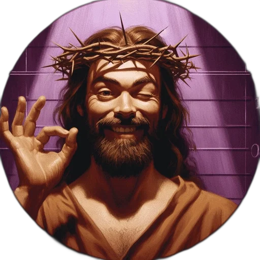 crown, face, photorealistic, picture transparent PNG cut-out