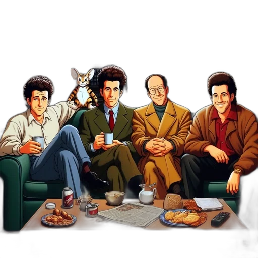 furniture, jacket, cartoon, comic book art transparent PNG cut-out