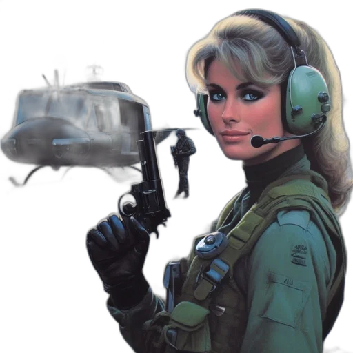 weapon, staff, robot, jacket transparent PNG cut-out