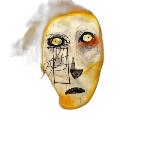 mask, face, creature, hat transparent PNG cut-out