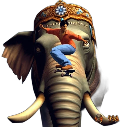 animal, creature, staff, 3d render transparent PNG cut-out