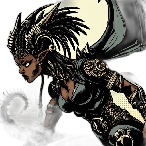 staff, concept art, comic book art, fantasy art transparent PNG cut-out