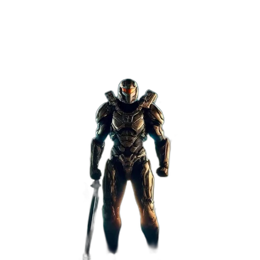 sword, robot, weapon, staff transparent PNG cut-out