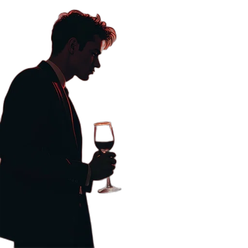 jacket, bottle, staff, concept art transparent PNG cut-out