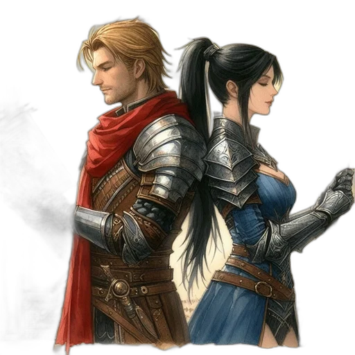 sword, fantasy art, concept art, comic book art transparent PNG cut-out
