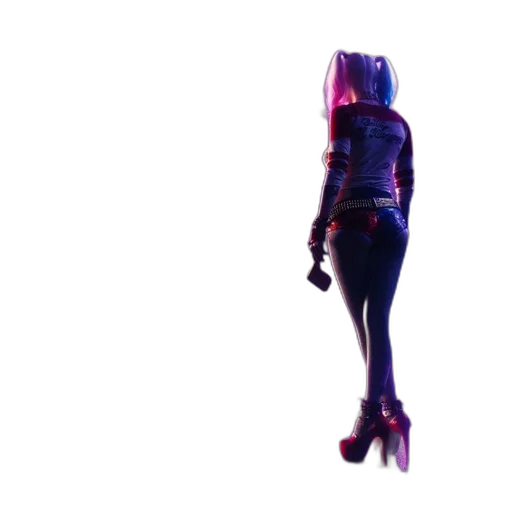 hair, dress, creature, robot transparent PNG cut-out