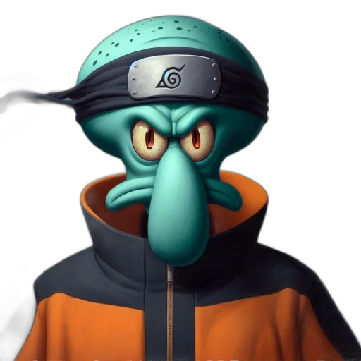 staff, jacket, mask, hat transparent PNG cut-out