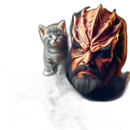 mask, creature, animal, face transparent PNG cut-out
