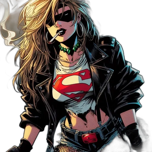 comic book art, concept art, cartoon, fantasy art transparent PNG cut-out