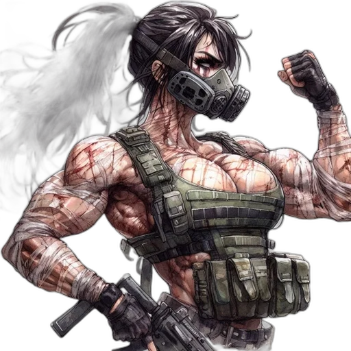 weapon, concept art, comic book art, pixel art transparent PNG cut-out