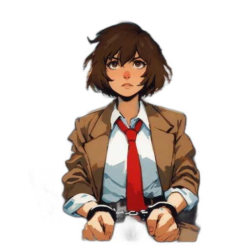 jacket, face, staff, robot transparent PNG cut-out