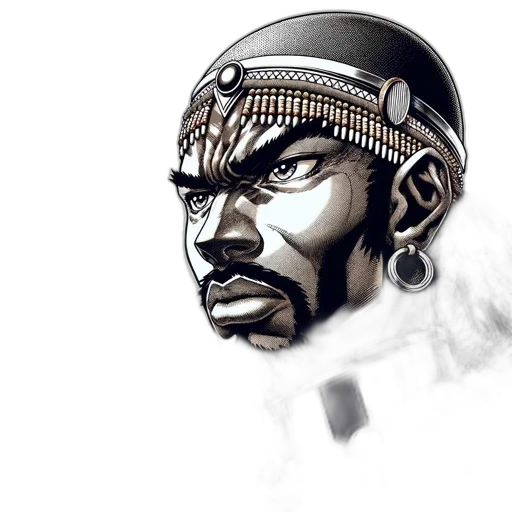 face, mask, weapon, concept art transparent PNG cut-out
