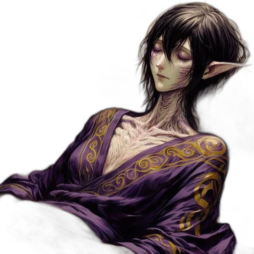 dress, dragon, face, creature transparent PNG cut-out