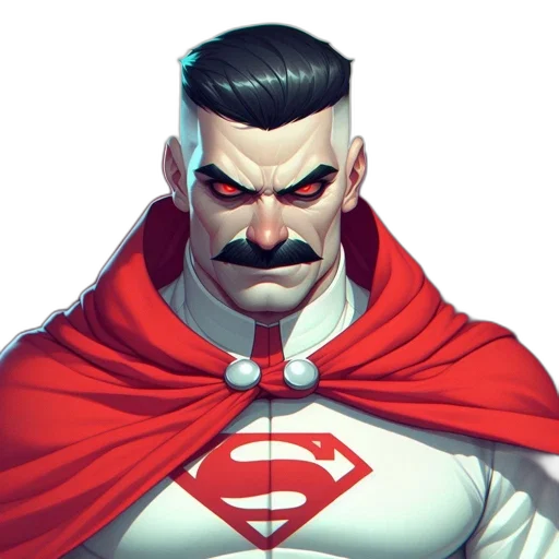 face, staff, comic book art, concept art transparent PNG cut-out
