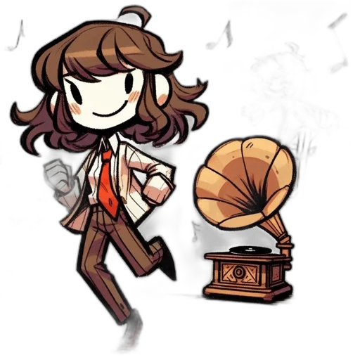 staff, concept art, cartoon, pixel art transparent PNG cut-out