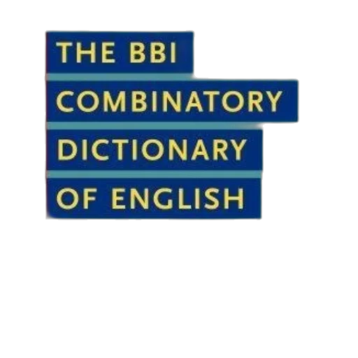 bbi, combinatory, dictionary, english transparent PNG cut-out