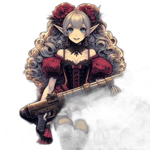 dress, staff, weapon, sword transparent PNG cut-out