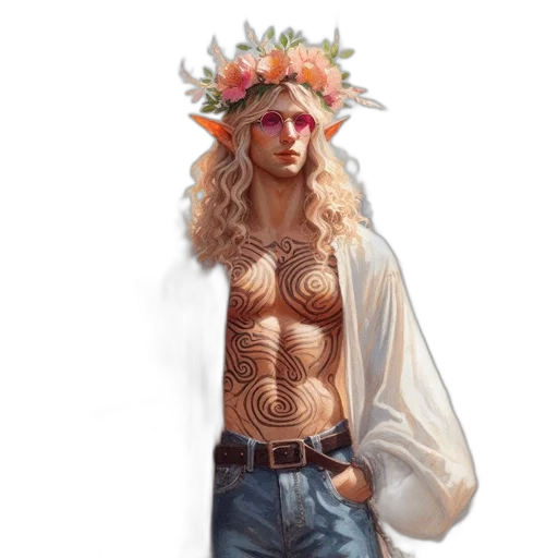 fantasy art, concept art, photorealistic, pixel art transparent PNG cut-out