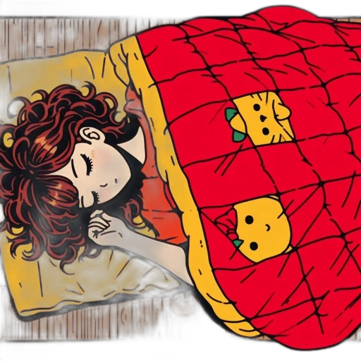 comic book art, concept art, woman, lies transparent PNG cut-out