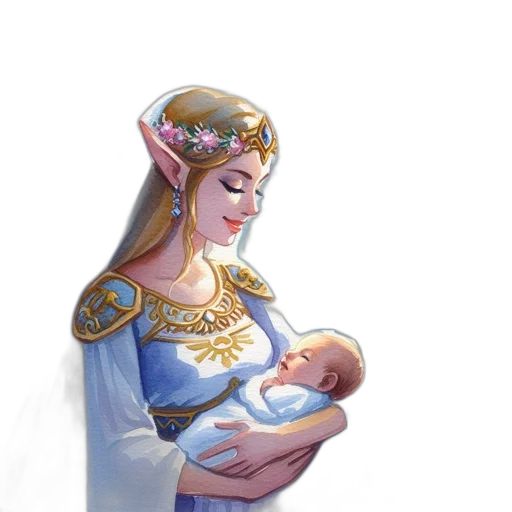 crown, fantasy art, concept art, pixel art transparent PNG cut-out