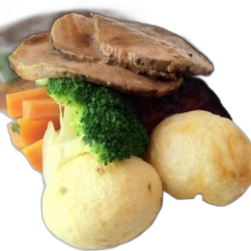 food, hat, photorealistic, 3d render transparent PNG cut-out