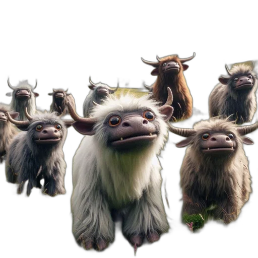 animal, creature, staff, concept art transparent PNG cut-out