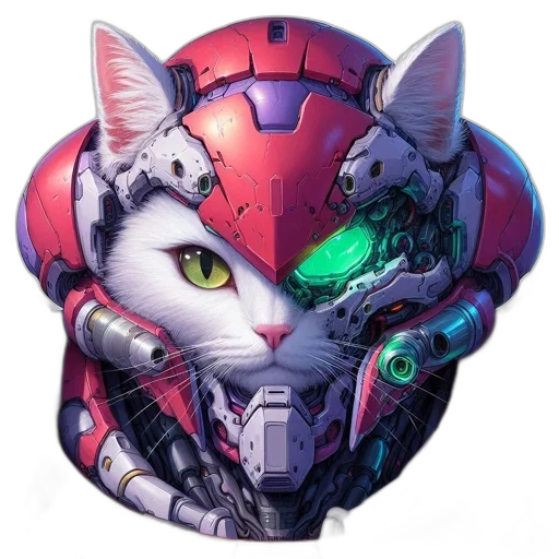 robot, mask, face, animal transparent PNG cut-out