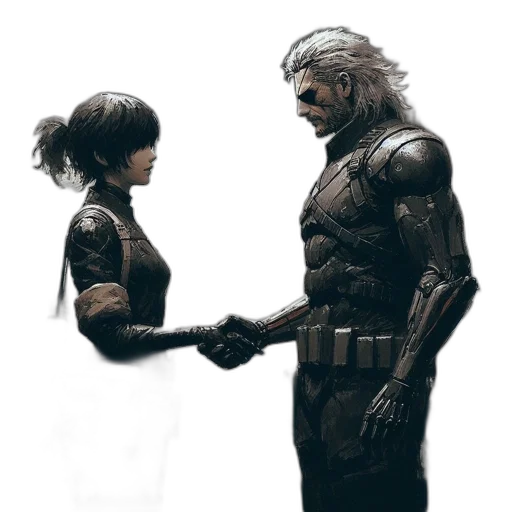 comic book art, concept art, fantasy art, underwater transparent PNG cut-out