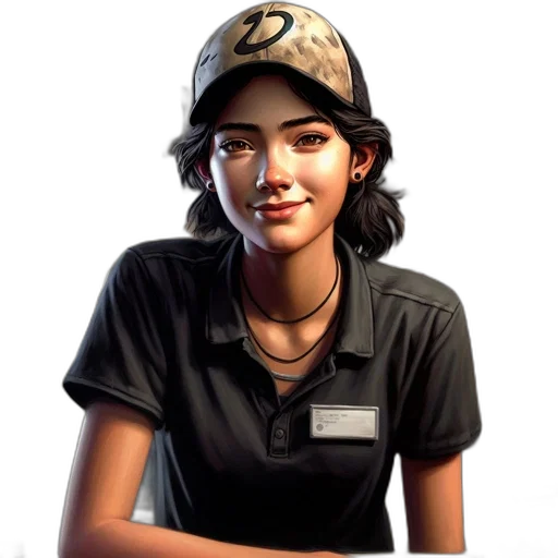 staff, hat, face, weapon transparent PNG cut-out