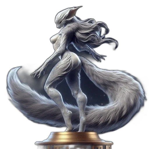 dragon, creature, staff, crown transparent PNG cut-out