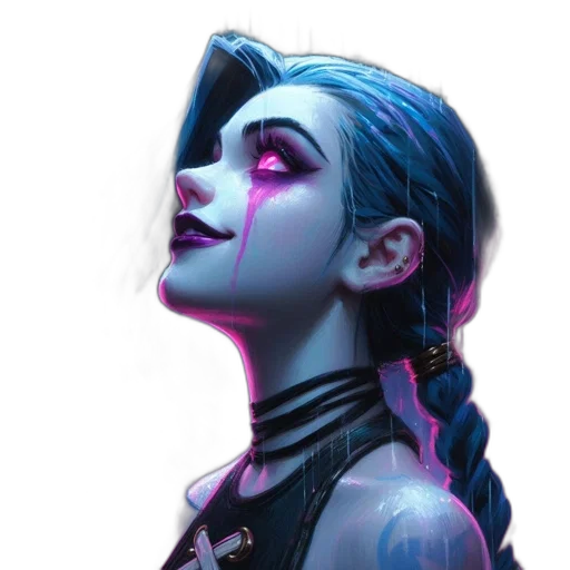 face, mask, robot, cyberpunk transparent PNG cut-out