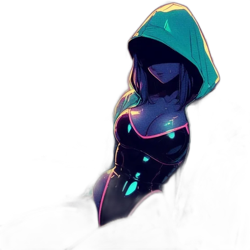 mask, jacket, hat, robot transparent PNG cut-out