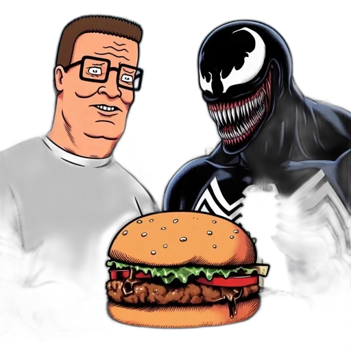 food, creature, concept art, comic book art transparent PNG cut-out