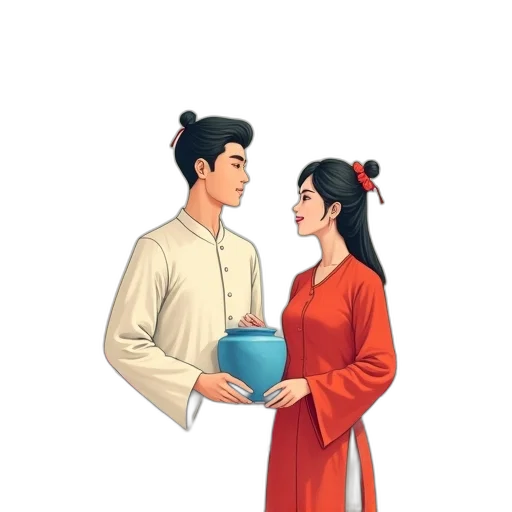 concept art, pixel art, oil painting, fantasy art transparent PNG cut-out