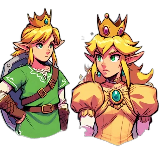 crown, concept art, pixel art, fantasy art transparent PNG cut-out