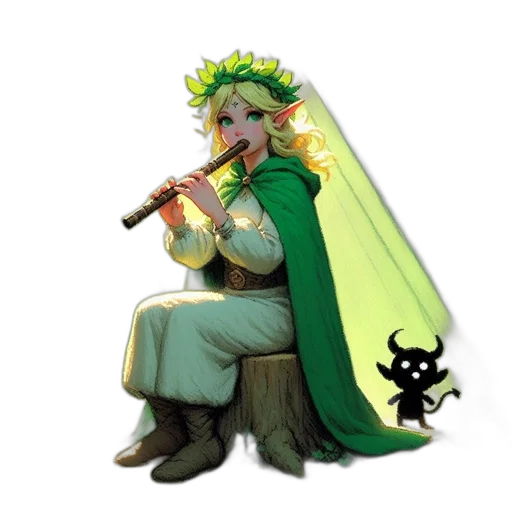 staff, concept art, fantasy art, pixel art transparent PNG cut-out