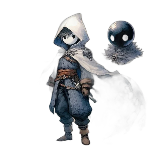 mask, staff, concept art, fantasy art transparent PNG cut-out