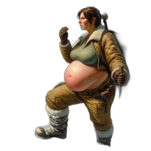 staff, food, jacket, weapon transparent PNG cut-out