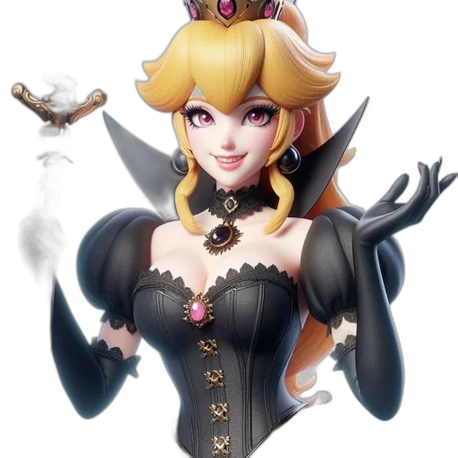 crown, staff, concept art, fantasy art transparent PNG cut-out