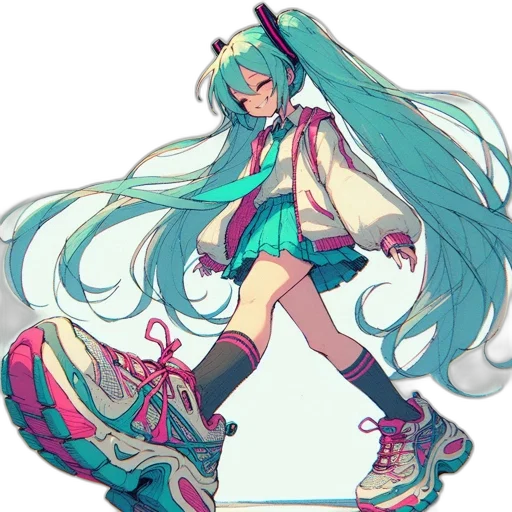 dress, shoes, weapon, staff transparent PNG cut-out