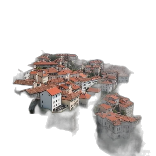 building, furniture, 3d render, concept art transparent PNG cut-out