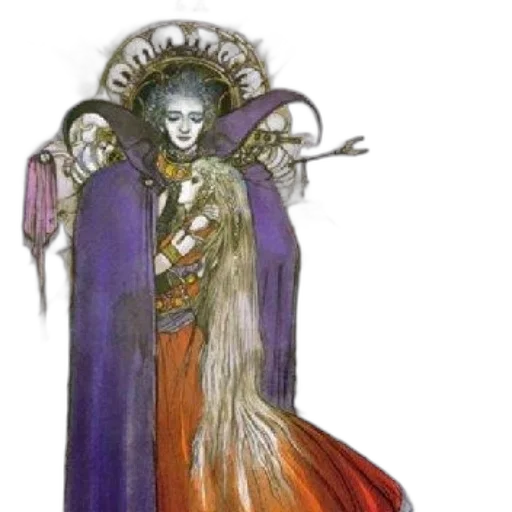 staff, concept art, fantasy art, watercolor transparent PNG cut-out