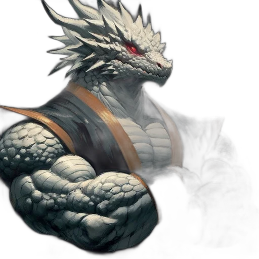 dragon, creature, animal, staff transparent PNG cut-out