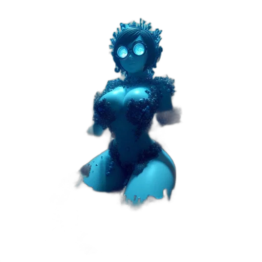 creature, robot, dress, mask transparent PNG cut-out