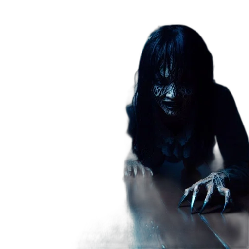 creature, concept art, 3d render, unsettling transparent PNG cut-out