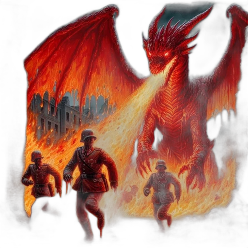 dragon, fantasy art, concept art, comic book art transparent PNG cut-out