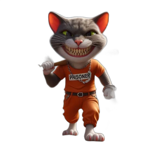 staff, animal, creature, 3d render transparent PNG cut-out